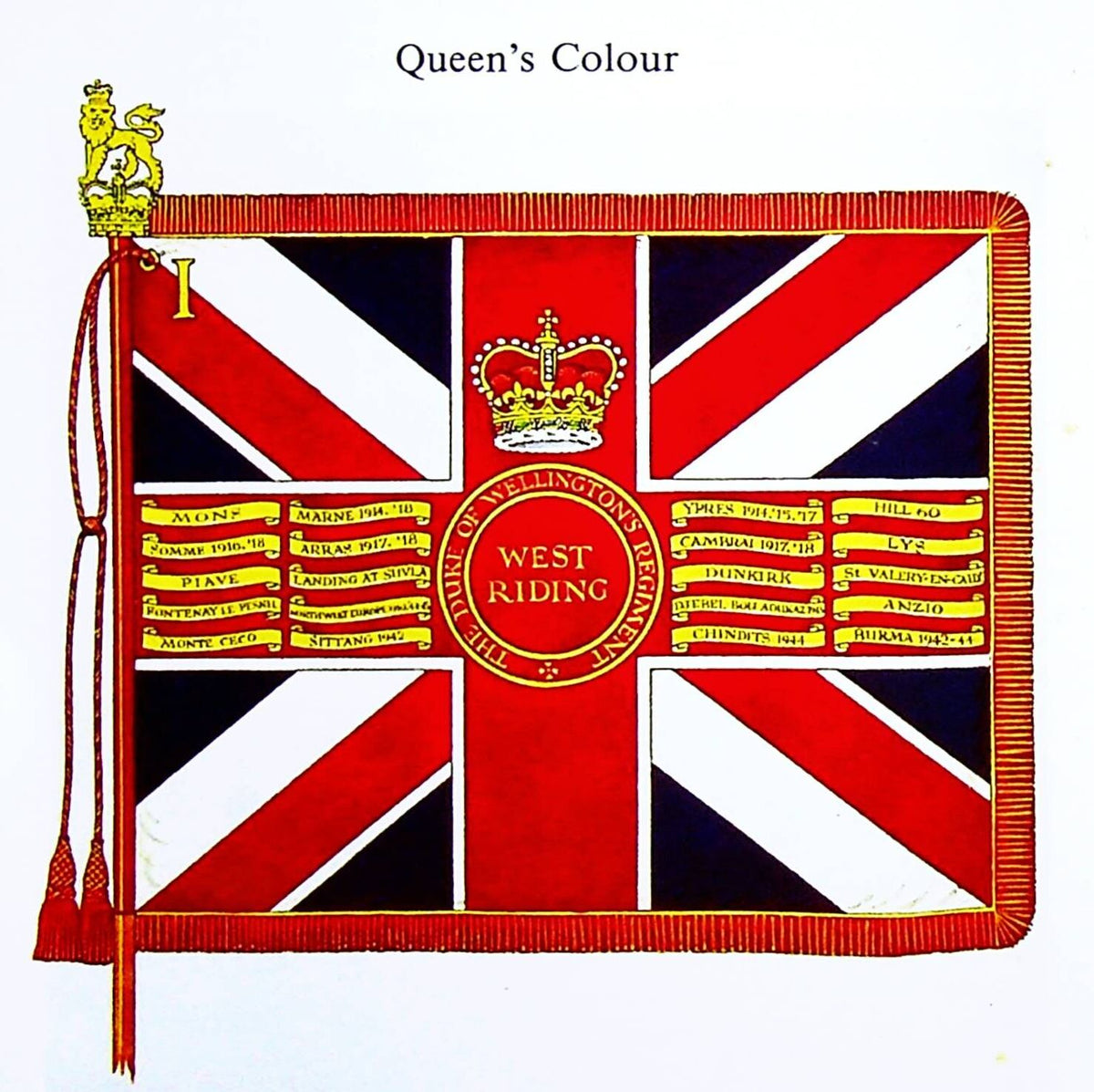 The Duke of Wellington's Regiment (West Riding) - A Short History/ New