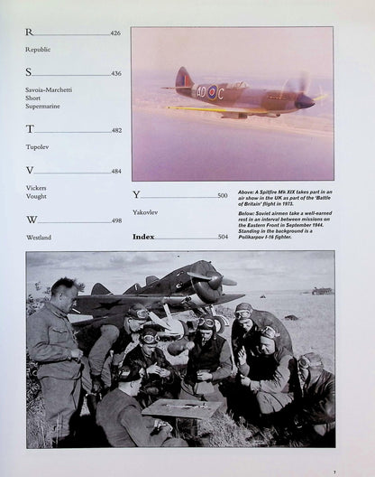 The Encyclopedia of Aircraft of WWII: 2006 softback
