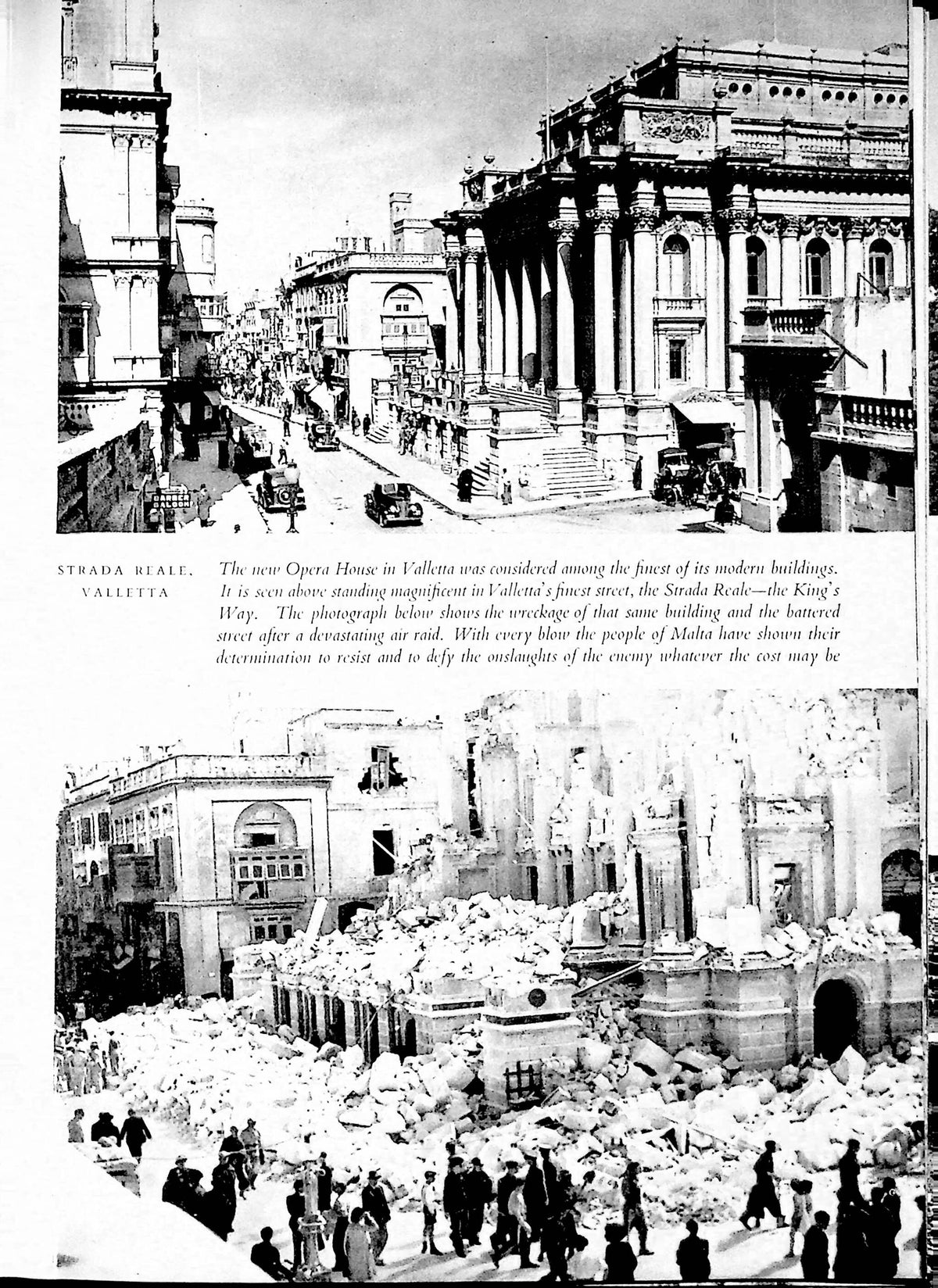 The Epic of Malta - Photo-history of the Seige by L Ritchie: 1943 First Edition Hardback