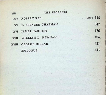 The Escapers by Eric Williams: 1968 Paperback