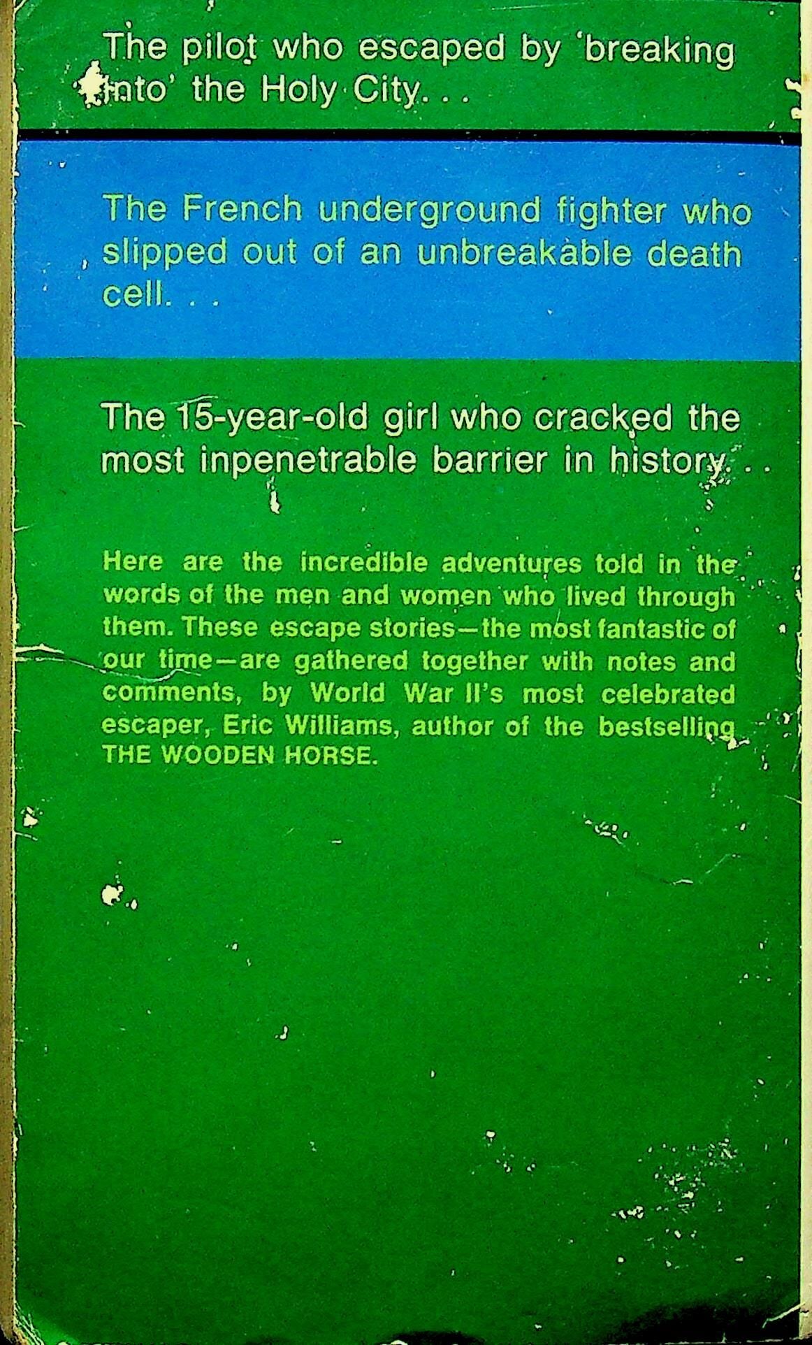 The Escapers by Eric Williams: 1968 Paperback