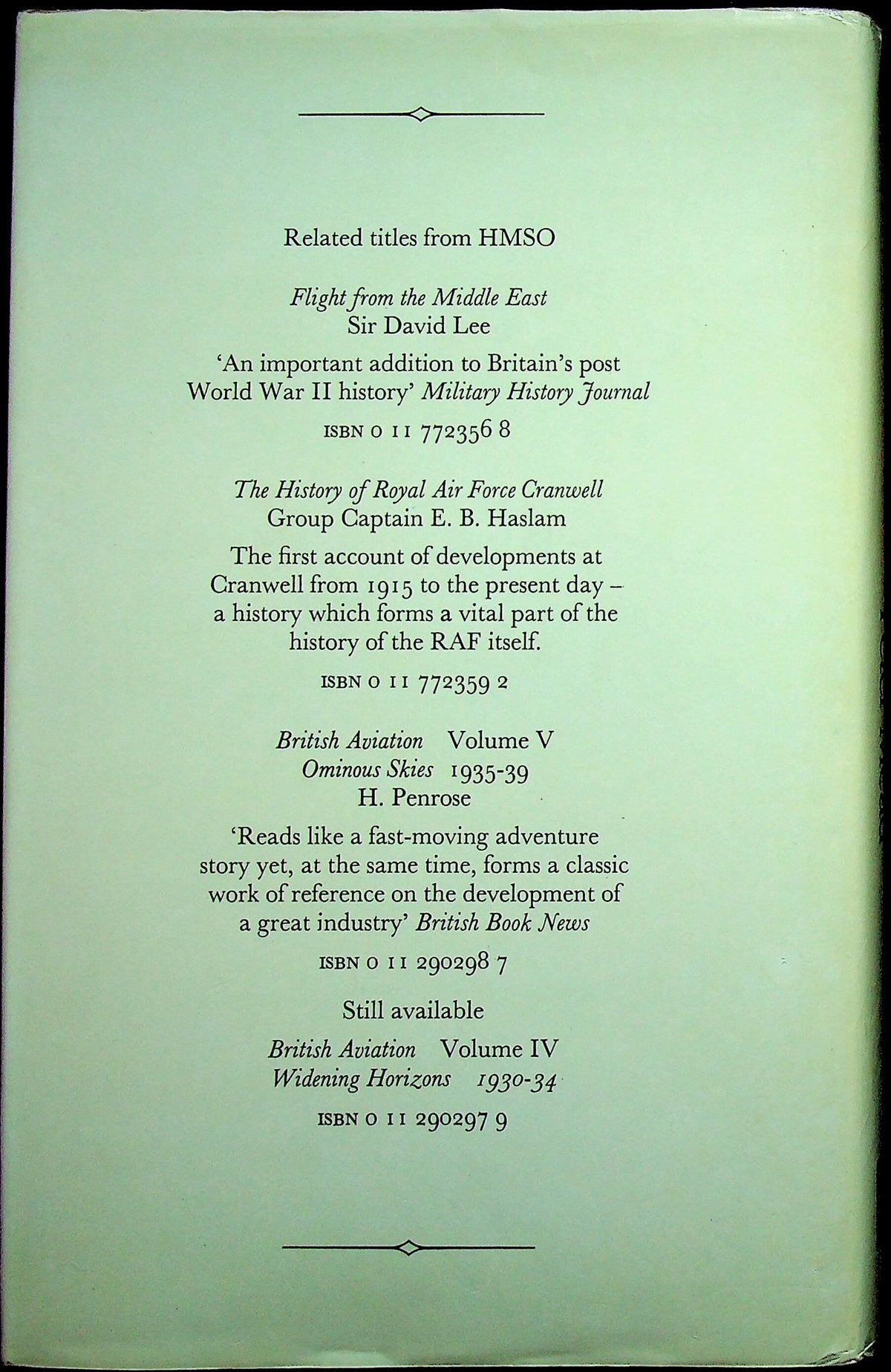 The Eye in the Air, RAF Air Recon by Peter Read: 1983 1st Edition Hardback