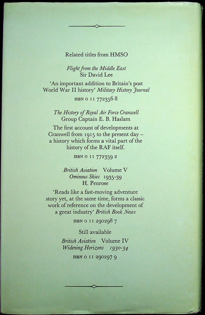 The Eye in the Air, RAF Air Recon by Peter Read: 1983 1st Edition Hardback