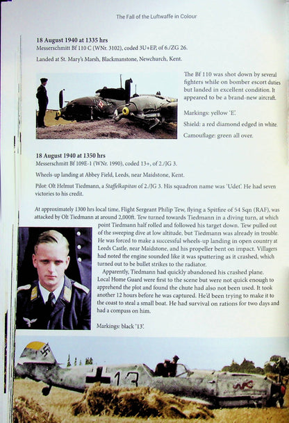 The Fall of the Luftwaffe in Colour by Clive Ellis: NEW 2020 First Edition/ over 200 Pics