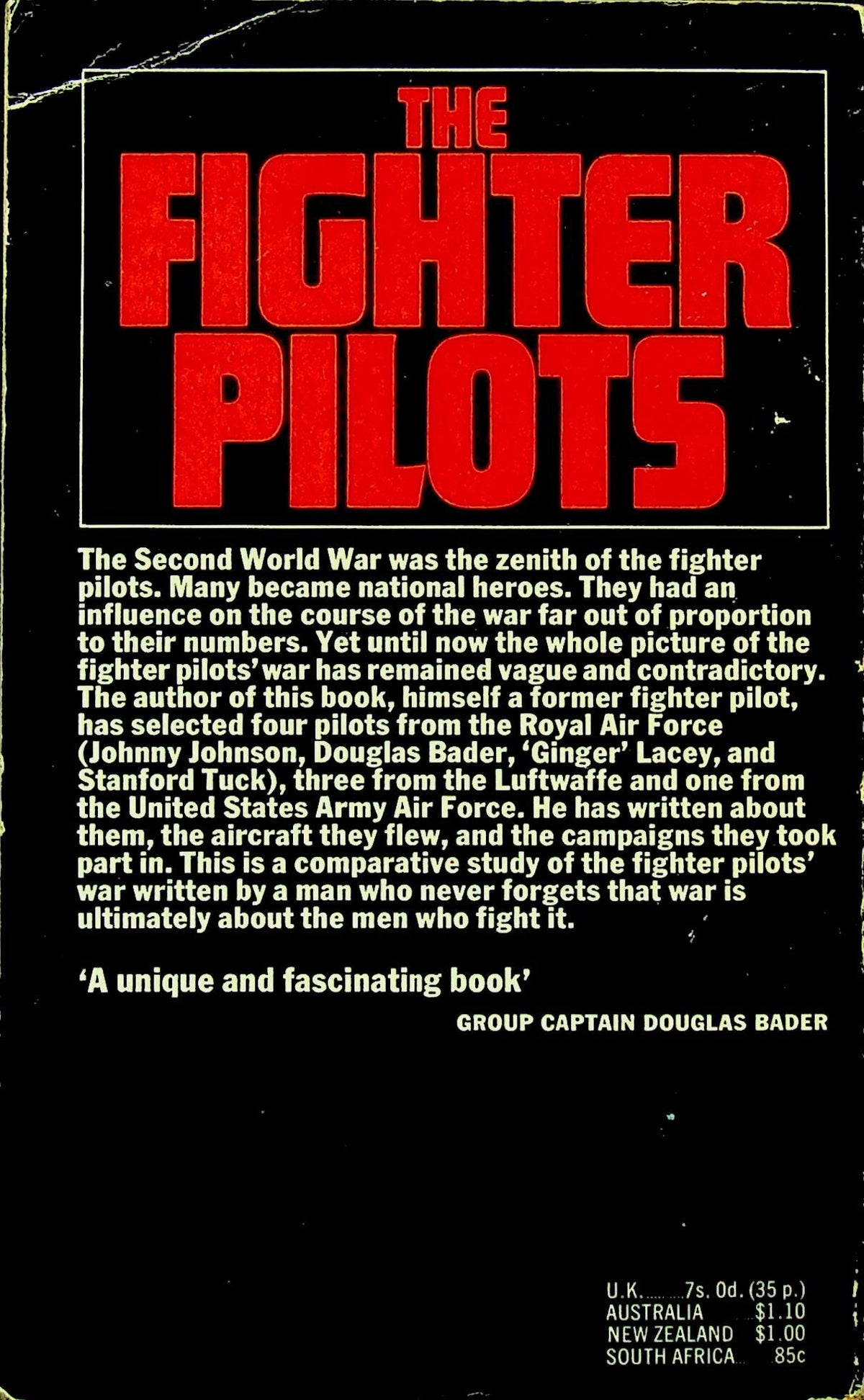 The Fighter Pilots: Edward Sims 1970 Paperback
