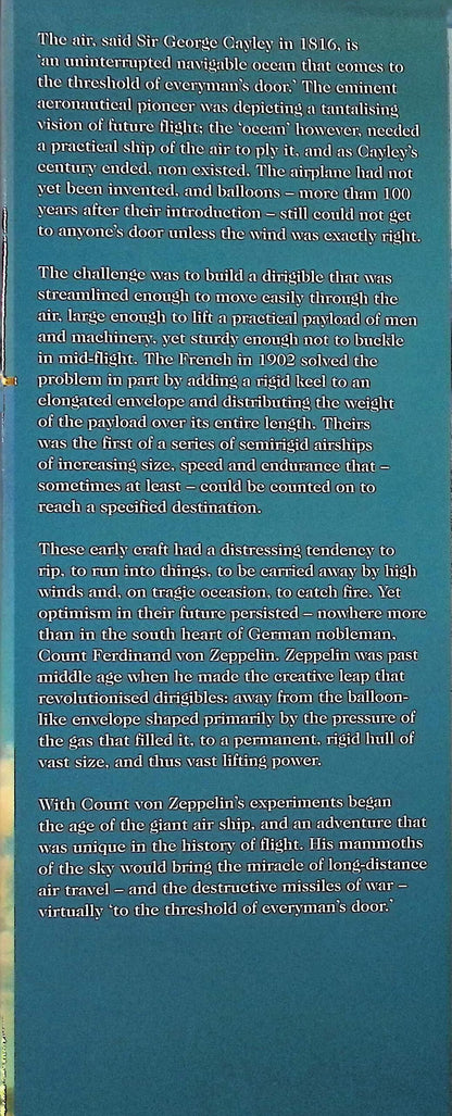 The Giant Airships: 2006 hardback plus dust jacket