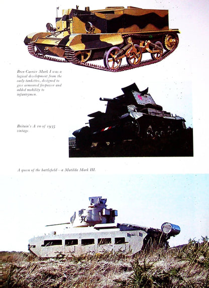 The Guinness Book of Tank, Facts and Feats by Kenneth Macksey: 1972 First Edition Hardback