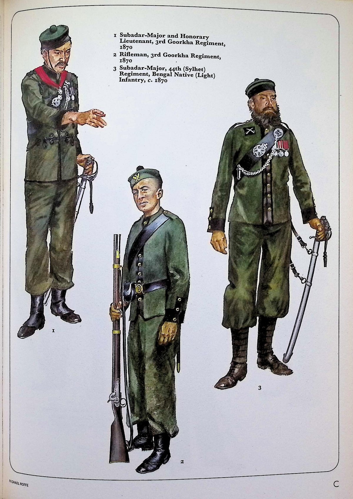 The Gurkha Rifles by JBR Nicholson: 1974 First Edition Hardback