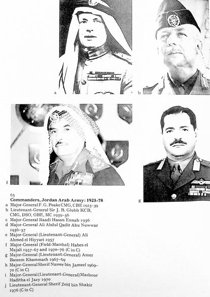 The Hashemite Arab Army 1908-1979, Appreciation & Analysis by Brig.Syed Ali El-Edroos 1980