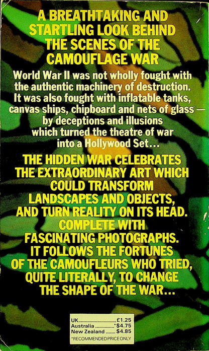 The Hidden War: Seymour Reit 1980 paperback