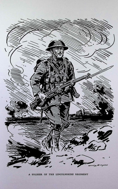 The History of The Lincolnshire Regiment 1914-1918 by Simpson: NEW 2002 Softcover Trade SB