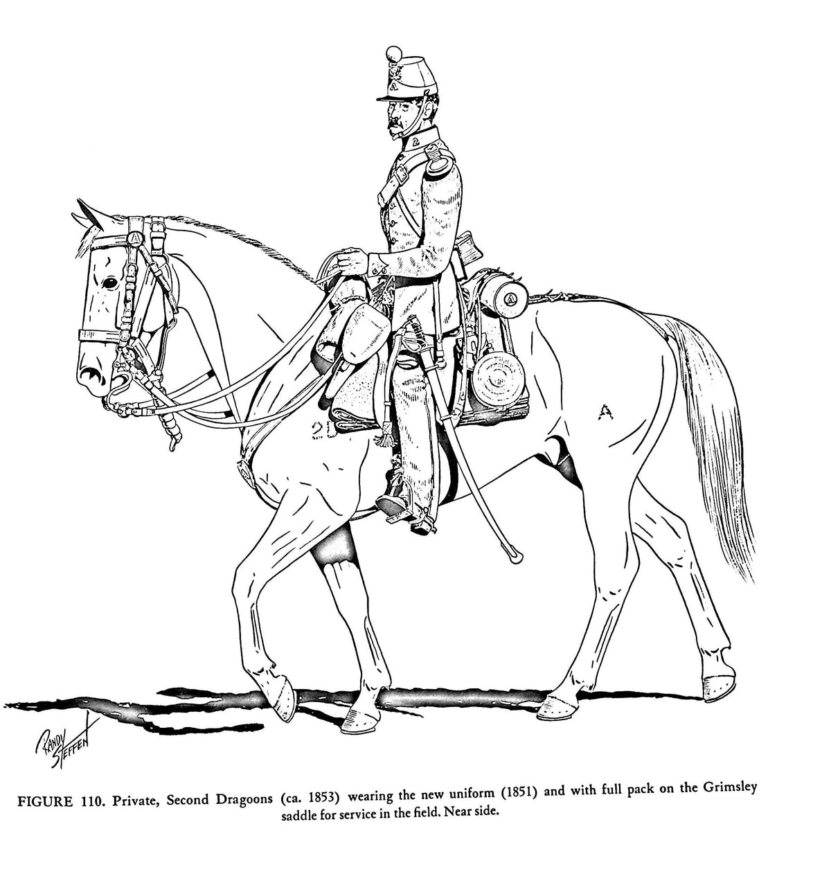 The Horse Soldier 1776-1943: Vol. II 1851-1880 by Randy Steffen: NEW 1987 Univ of Oklahoma