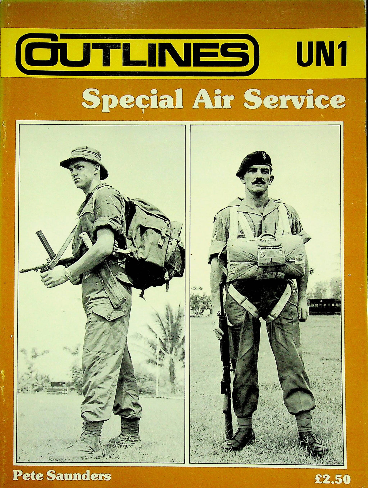 The Illustrated Story of the SAS: Pete Saunders 1983 Outlines Magazine/ 1st Issue
