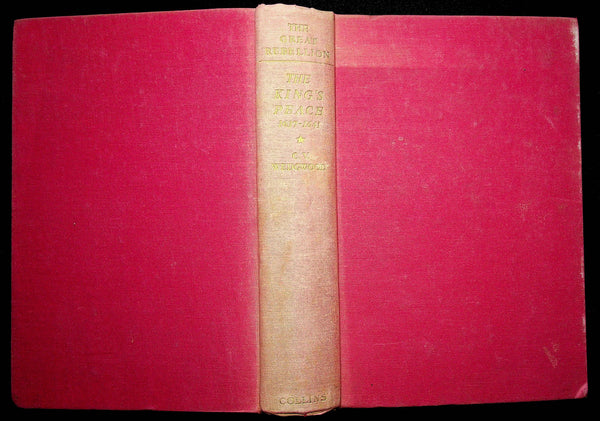 The King's Peace 1637-1641 by CV Wedgewood/ 1955 1st Edition Hardcover