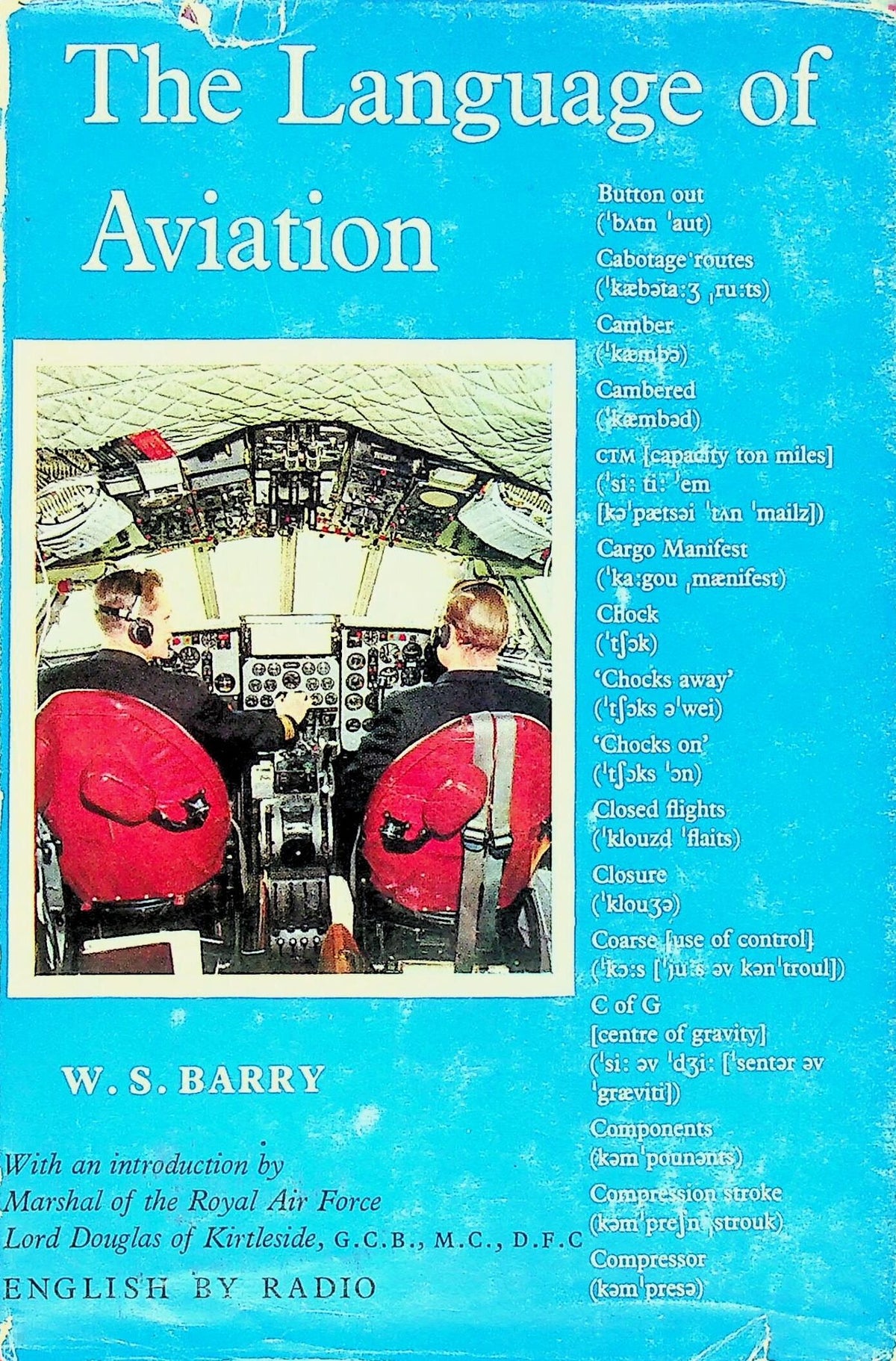 The Language of Aviation: WS Barry 1962 First Edition Hardback