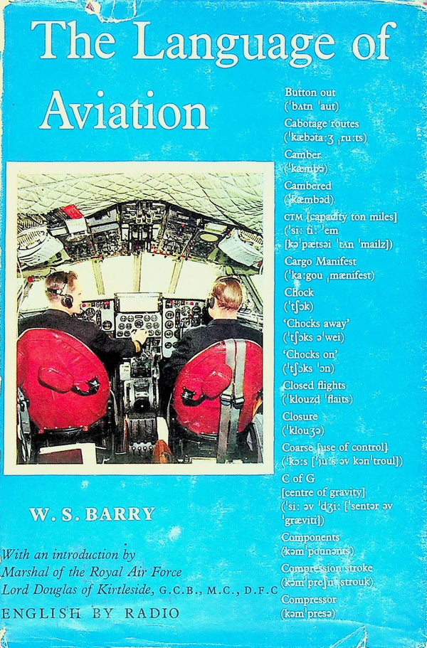 The Language of Aviation: WS Barry 1962 First Edition Hardback