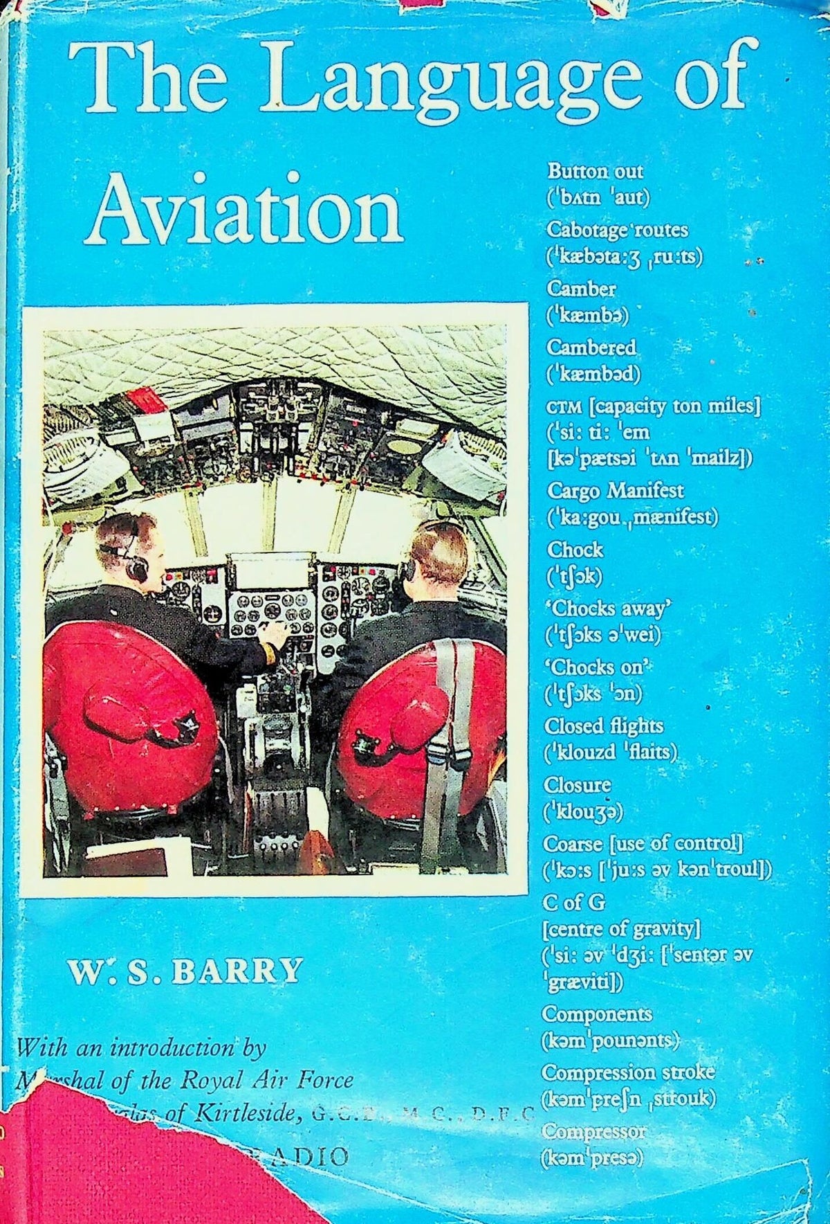 The Language of Aviation: WS Barry 1962 First Edition Hardback