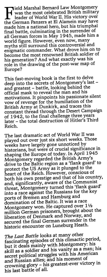 The Last Battle by Chas. Whiting: NEW 1989 1st Edition Hardback