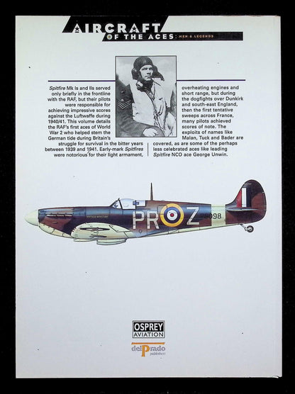 The Legendary Spitfire Mk I/II 1939-41 by A Price: NEW 1999 First Ed Softcover Trade PB
