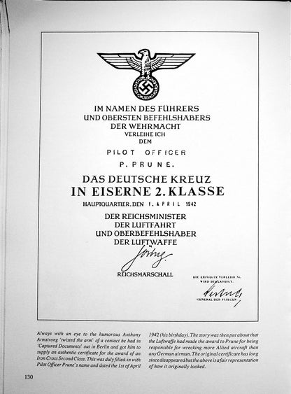 The Life and Times of Pilot Officer Prune: Tim Hamilton 1990 1st Ed Cardback Very Good