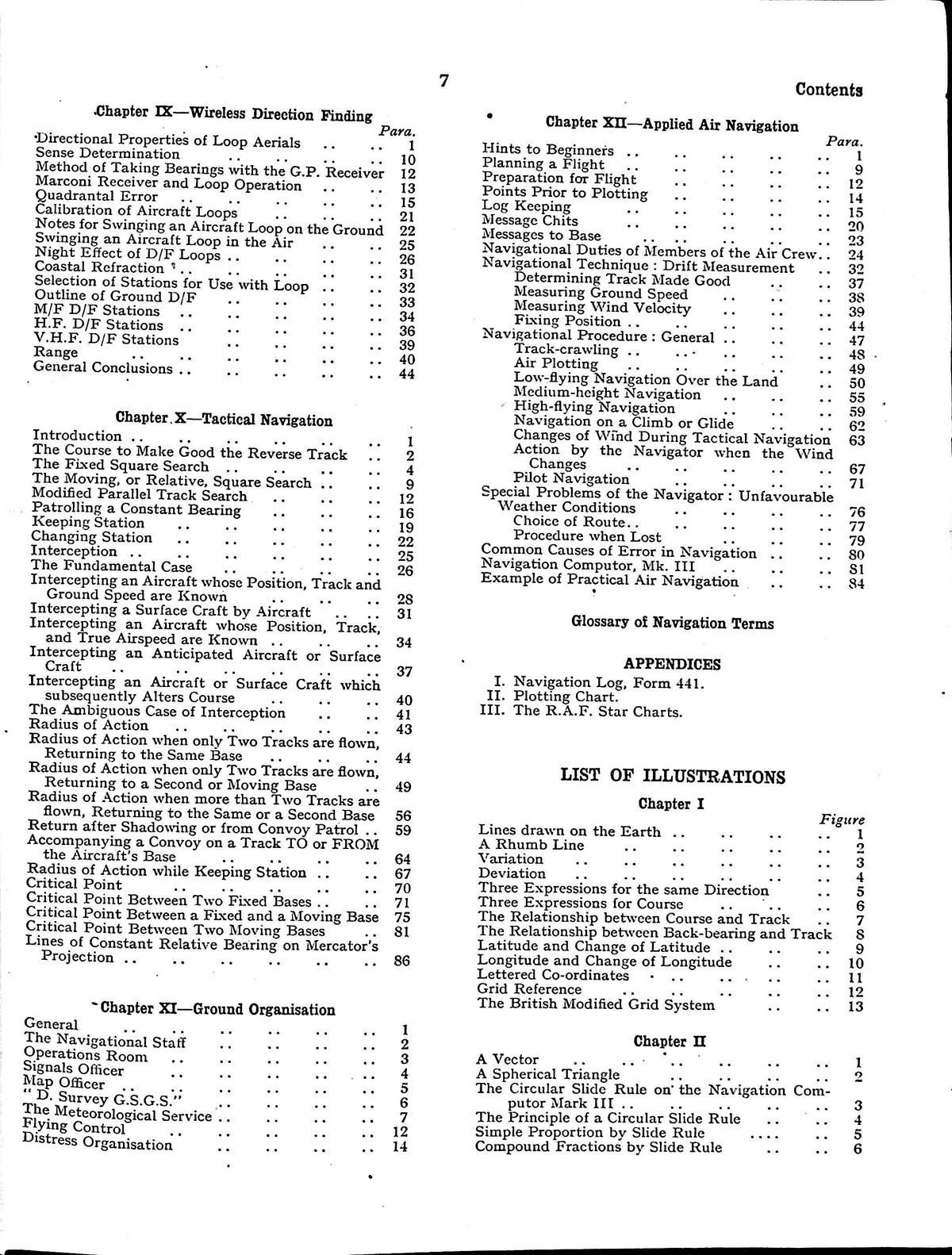 The Manual of Air Navigation Vol.1 Basic Principles: 1944 RAF Manual AP 1234A