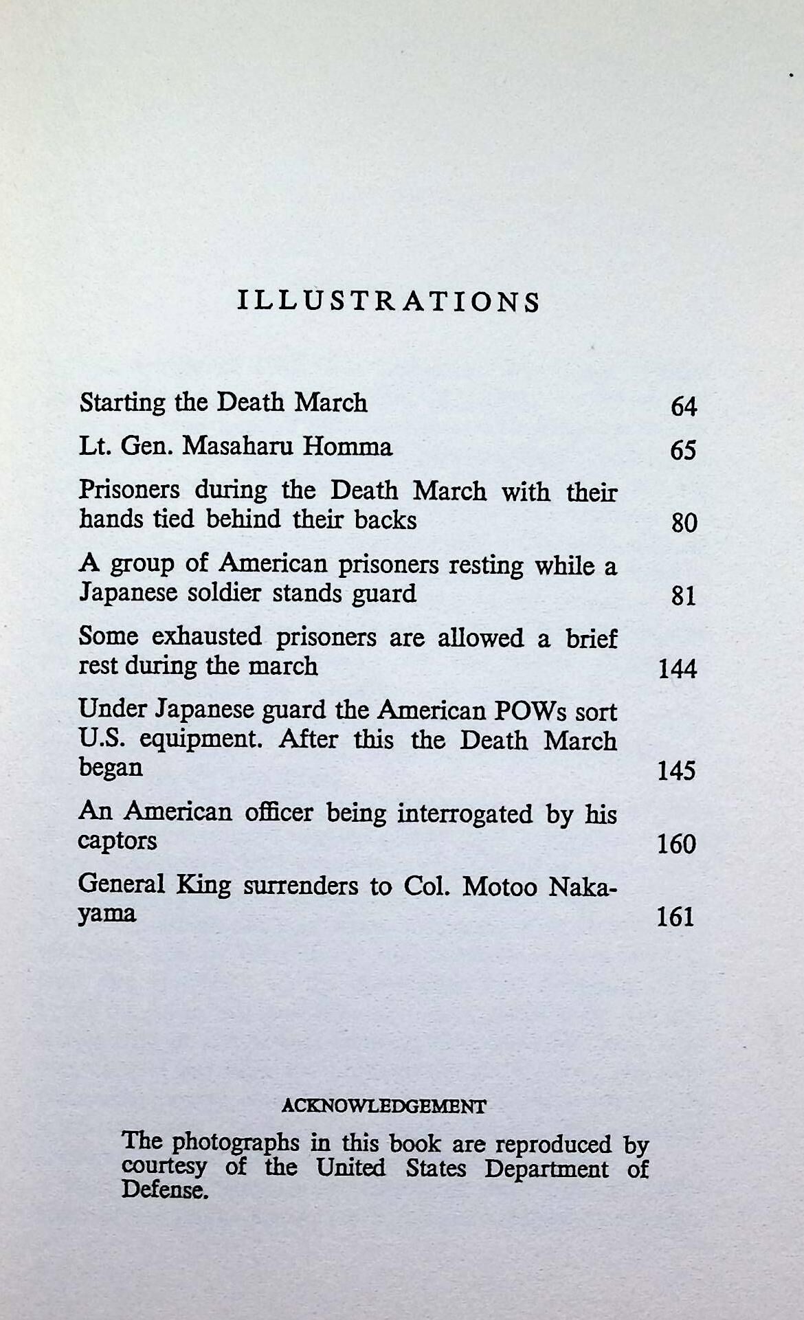 The March of Death by Stanley L Falk: 1964 First Edition Hardback