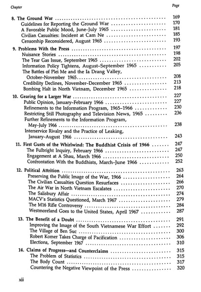 The Military and the Media, The US Army in Vietnam by W.M.Hammond: