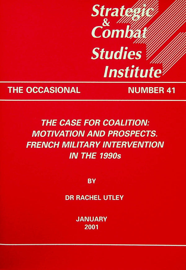 The Occasional # 41: The Case for Coalition/  2001 1st Edition cardback