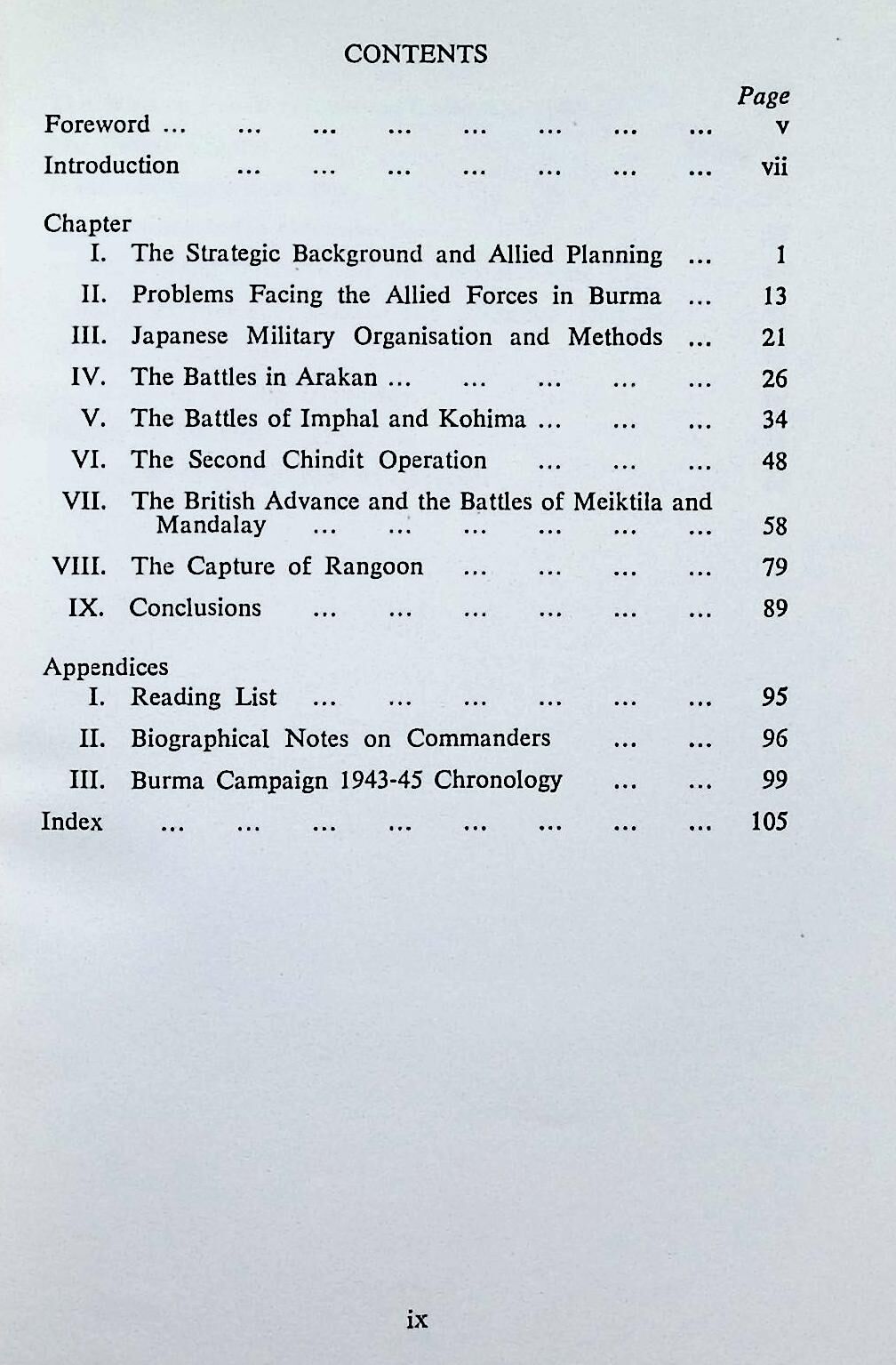 THE RE-CONQUEST OF BURMA 1943-1945 by Geoffrey Matthews