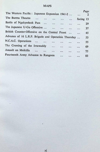 THE RE-CONQUEST OF BURMA 1943-1945 by Geoffrey Matthews