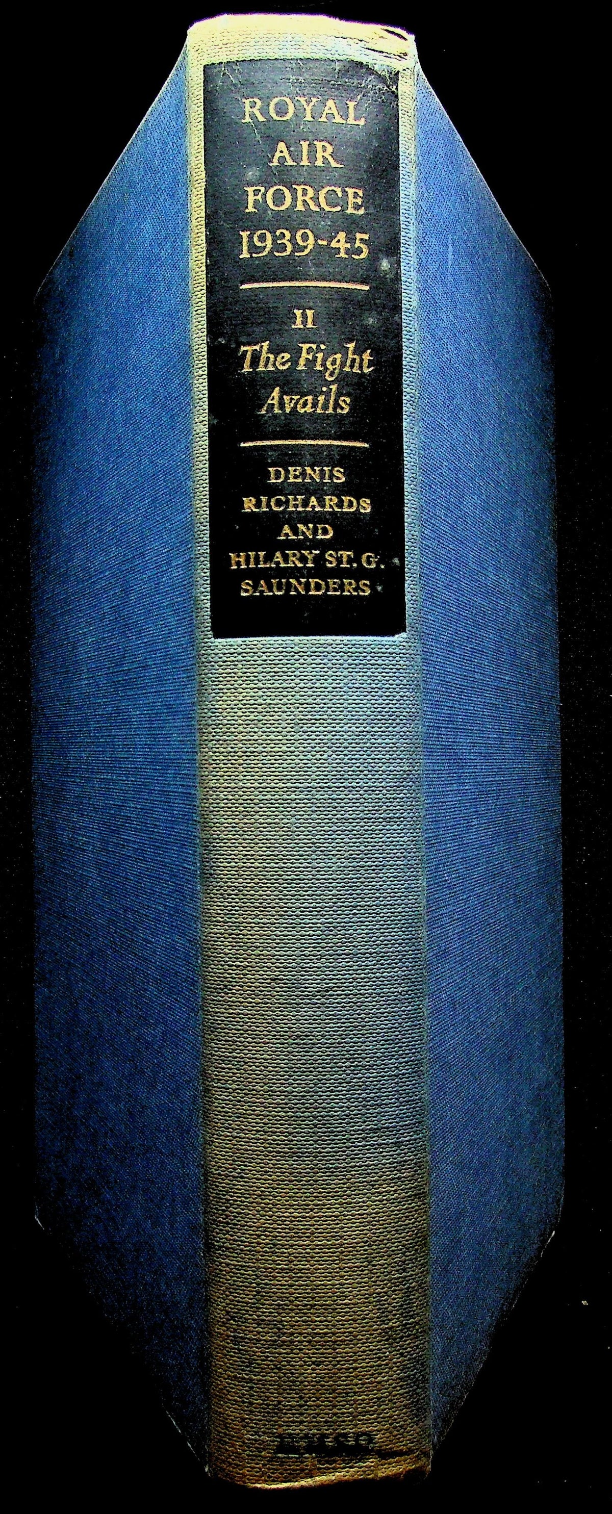 The Royal Air Force 1939-1945 3-Volume Set by Denis Richards: 1954 1st Edition Hardbacks