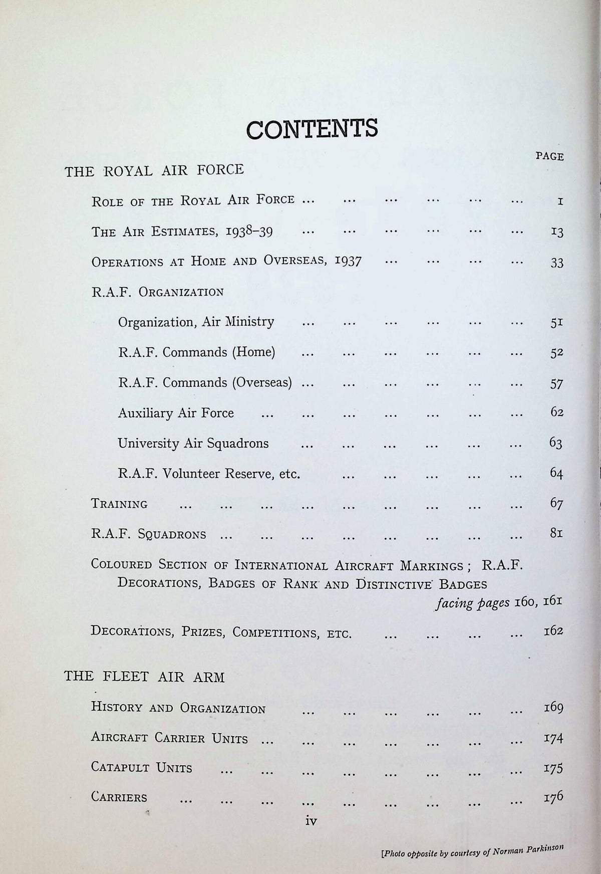The Royal Air Force Year Book 1938; Leonard Bridgman 1938 1st edition hardback