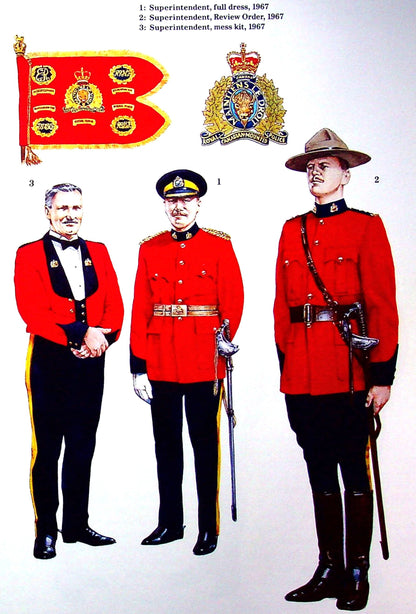 The Royal Canadian Mounted police: Osprey 'Men at Arms' #197/ Soft Card Cover