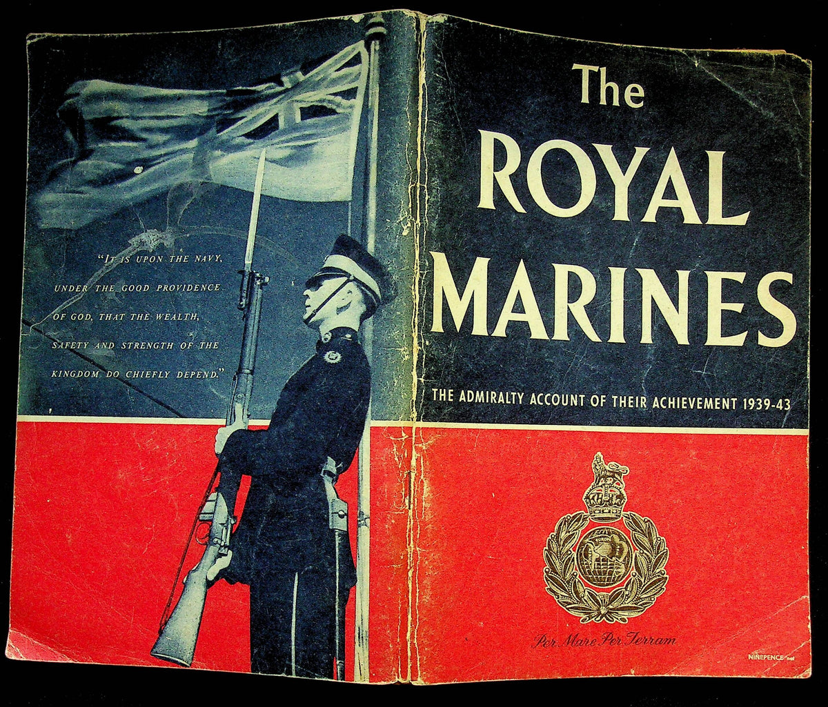 The Royal Marines, Official Account of their Achievements 1939-1943: Acceptable Condition