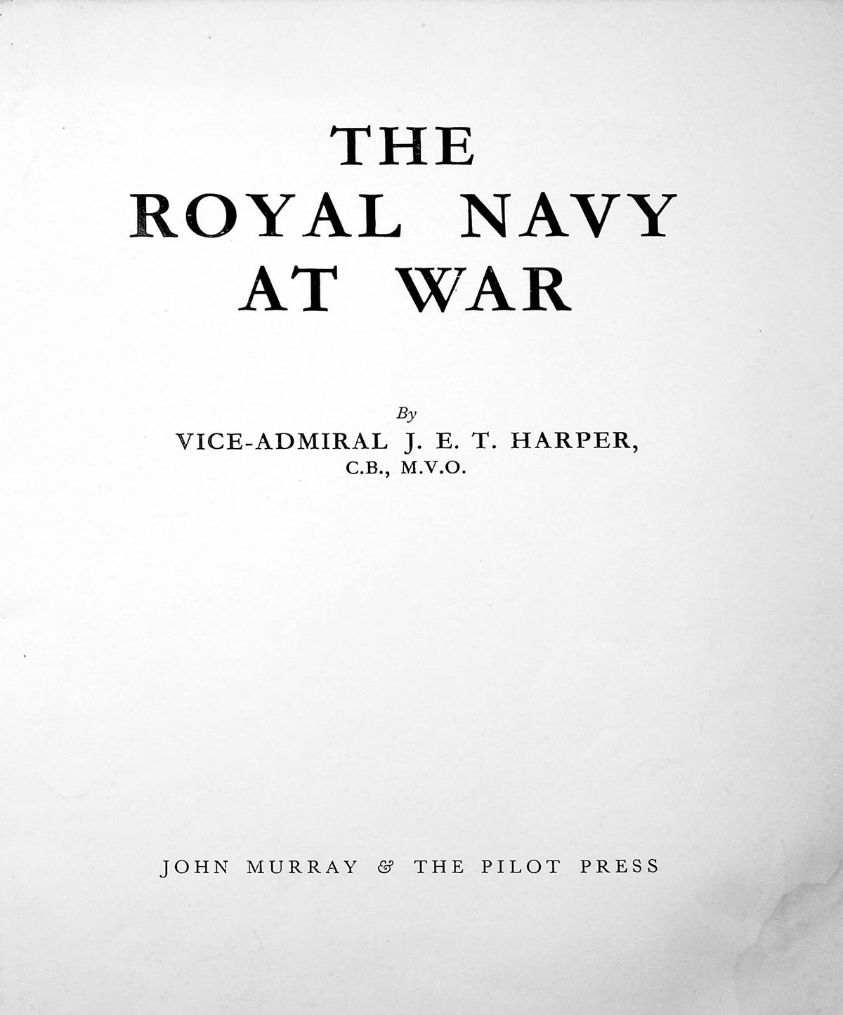 The Royal Navy at War: 1941 Cloth/Card Cover