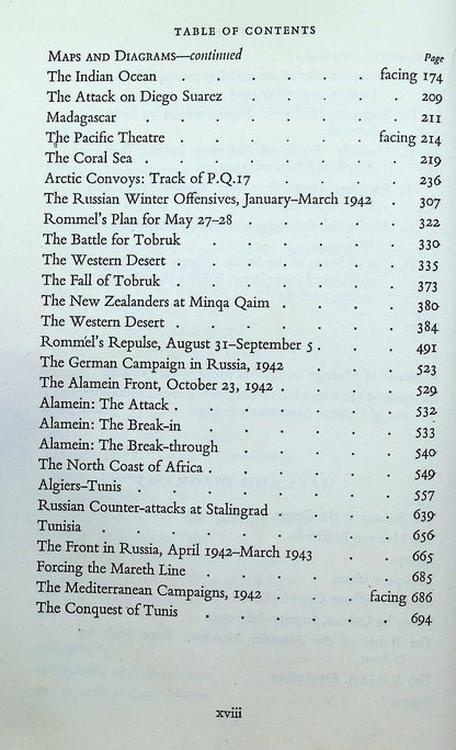 The Second World War Volumes I to V by Winston Churchill: 1948 Hardback Set