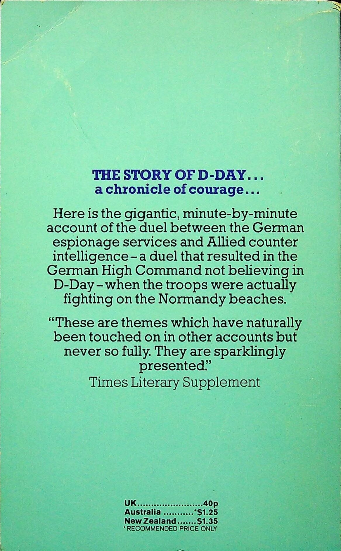 The Secrets of D-Day: Gilles Perrrault 1974 Paperback