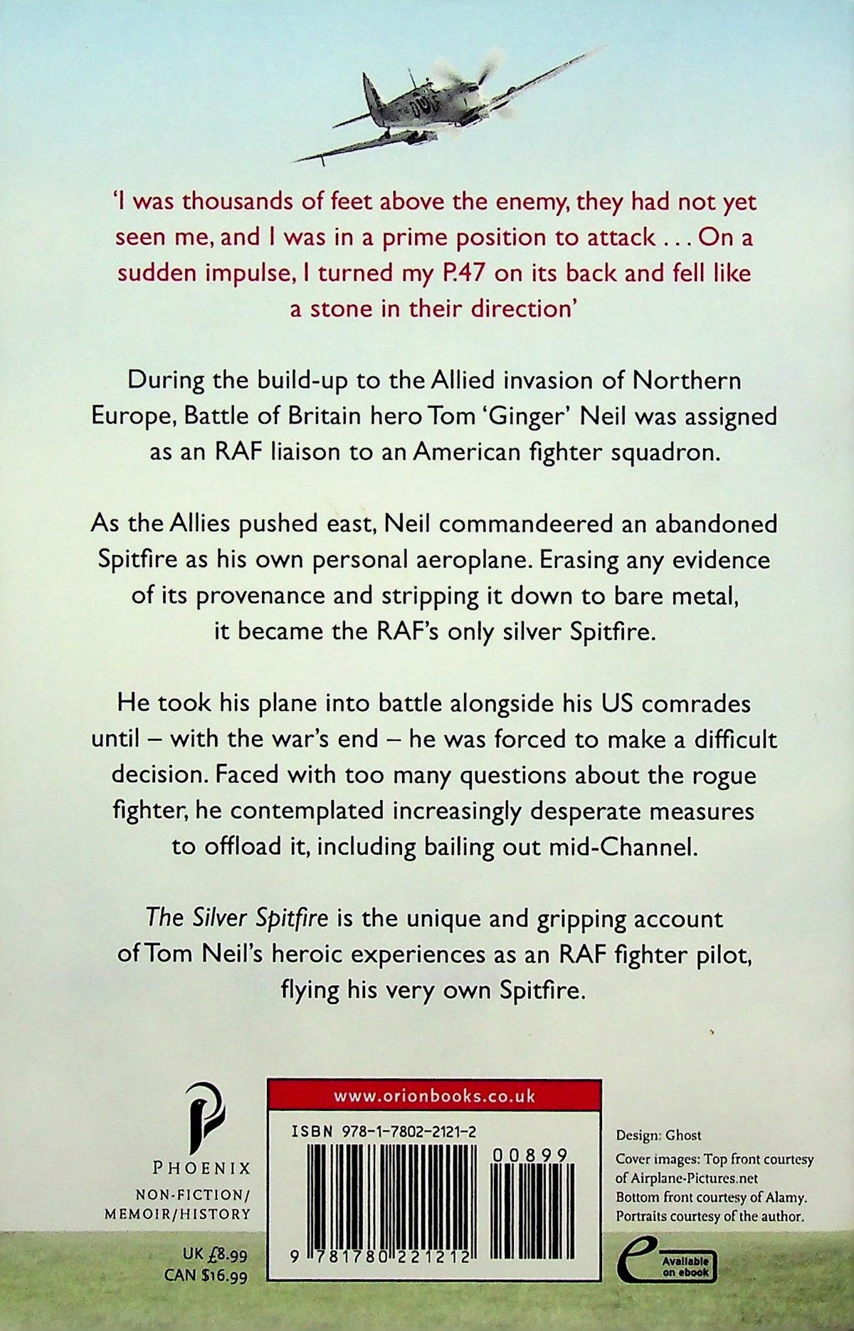 The Silver Spitfire by Tom Neil NEW 2014 paperback