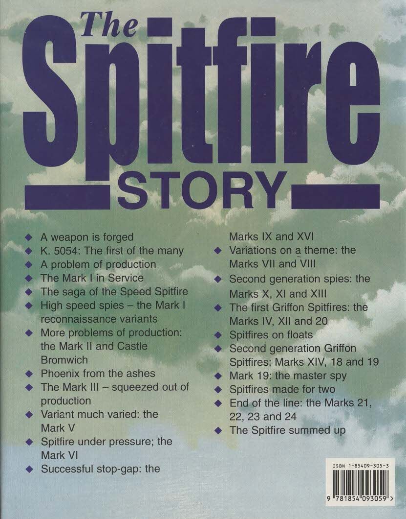 The Spitfire Story by Alfred Price: NEW 1995 Revised Edition Hardback