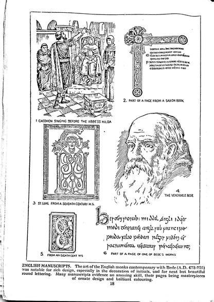 The Story of Saxon and Norman Britain told in Pictures: