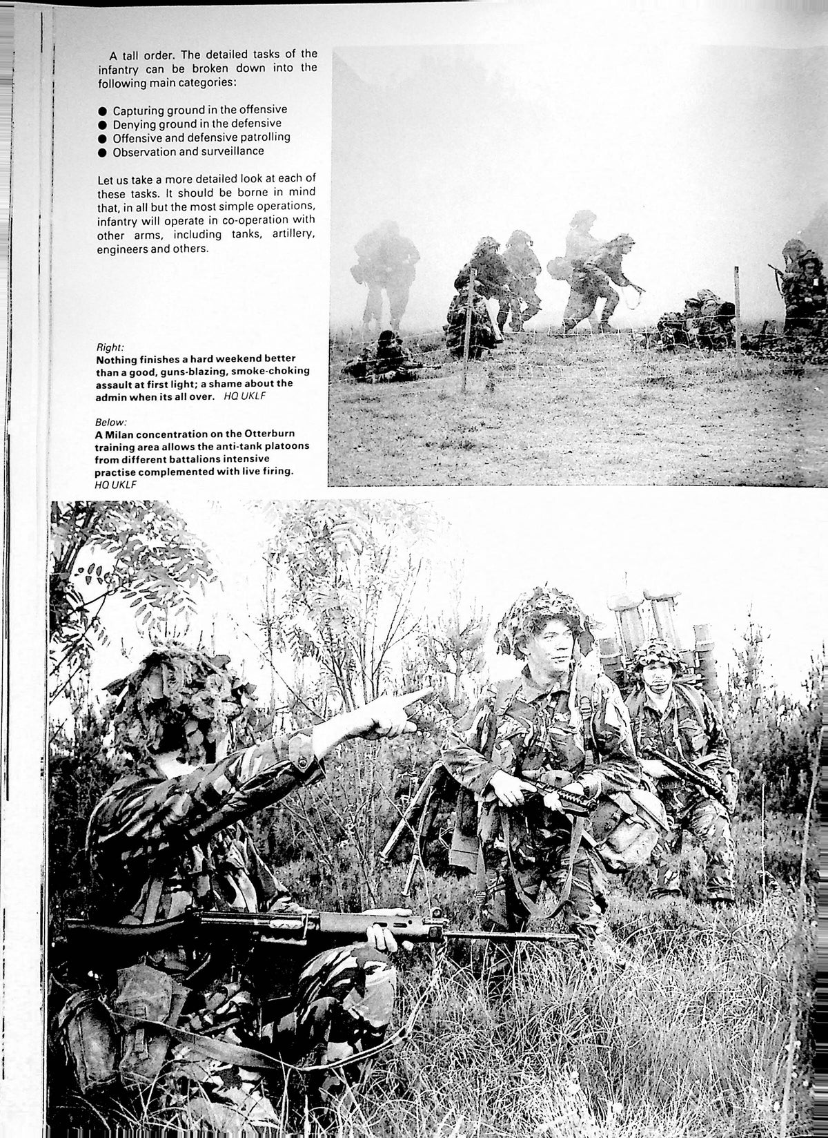 The Territorial Army: 1989 1st Edition Soft Card A4 Cover/ New
