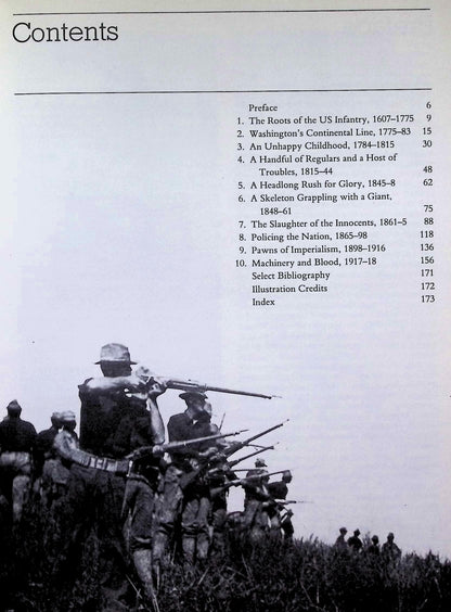 The United States Infantry 1775-1918 by Gregory JW  Urwin: 1988 First Edition Hardback