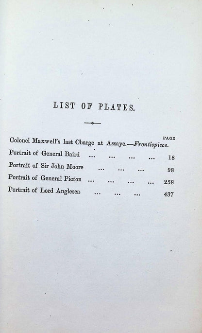 The Victories of The british Amies by William Maxwell: 1852 First Edition Hardback