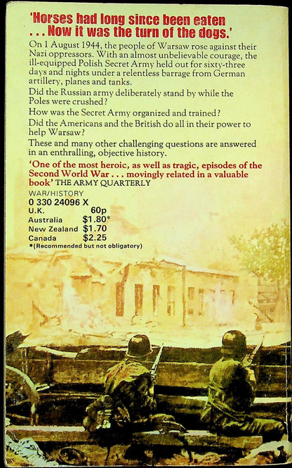 The Warsaw Uprising by George Bruce: NEW 1974 1st Paperback Edition