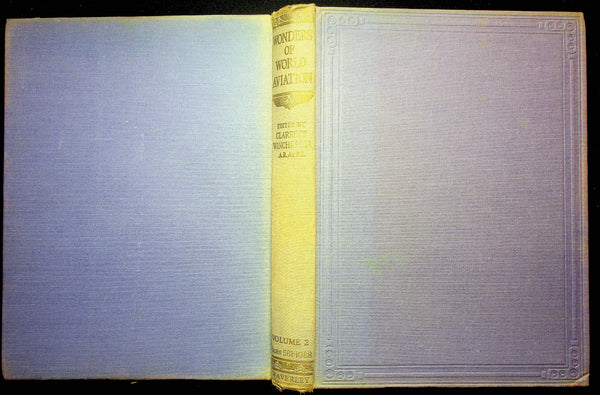 The Wonders of World Aviation Vol.1: C Winchester 1938 1st edition GOOD hardback