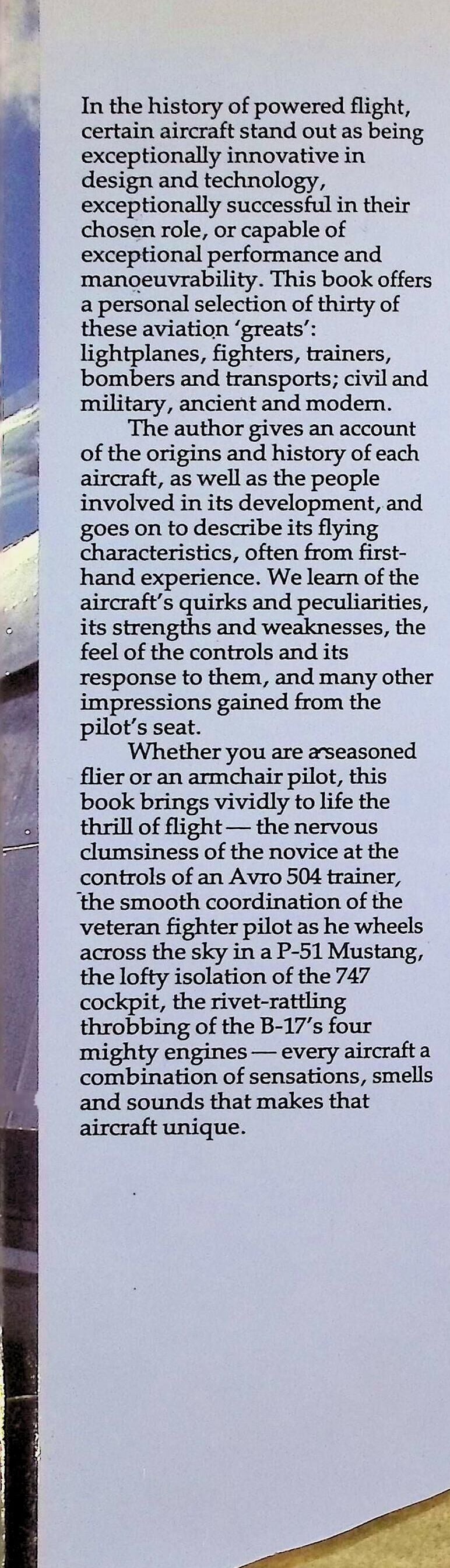 The World's Classic Aircraft: Mike Jerram 1984 Hardback Very Good