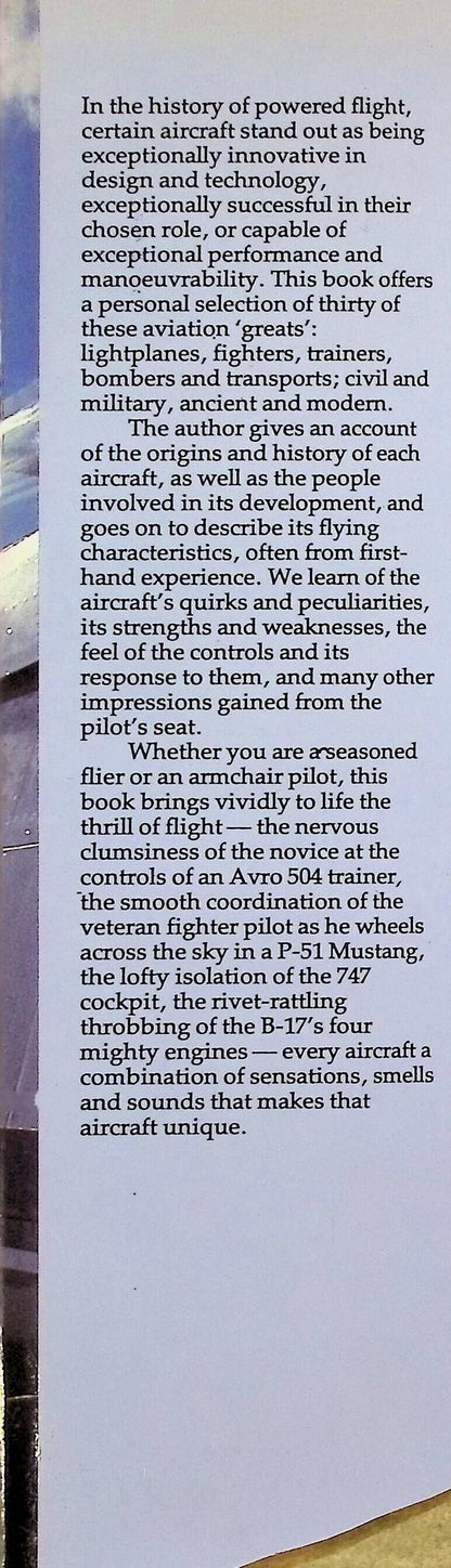 The World's Classic Aircraft: Mike Jerram 1984 Hardback Very Good