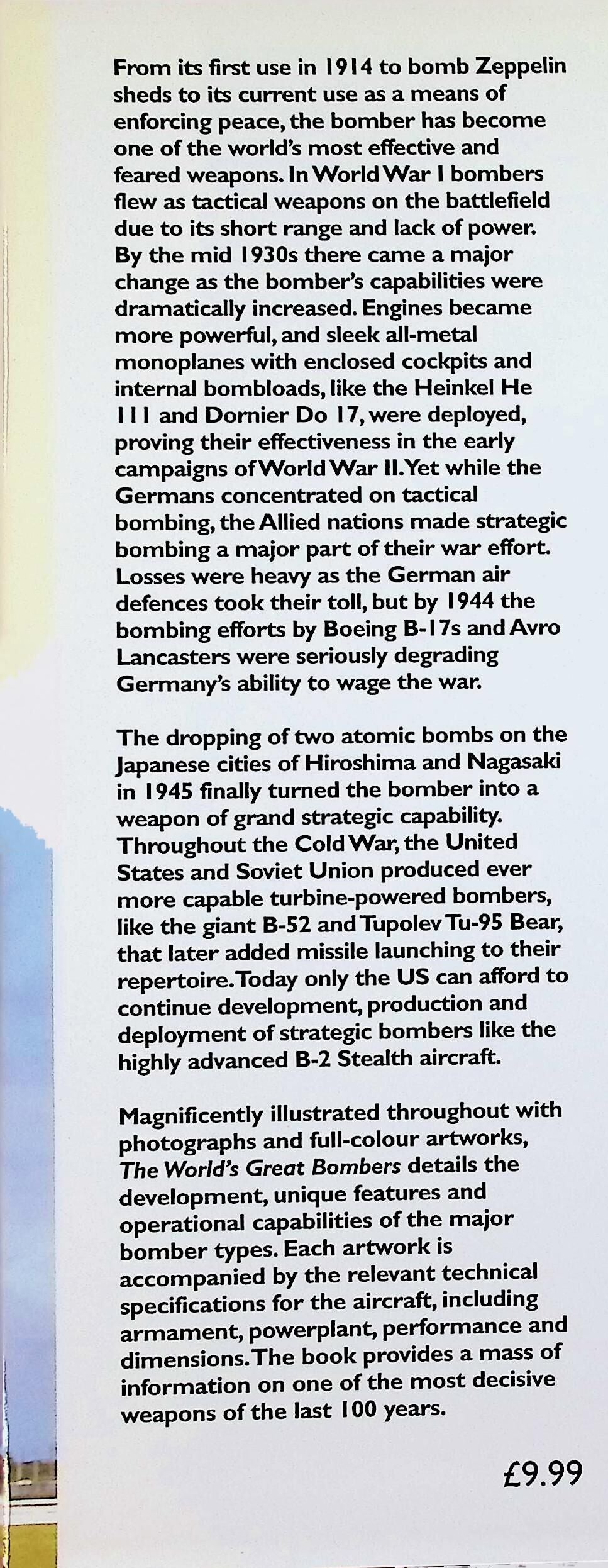 The World's Great Bombers: 2005 hardback