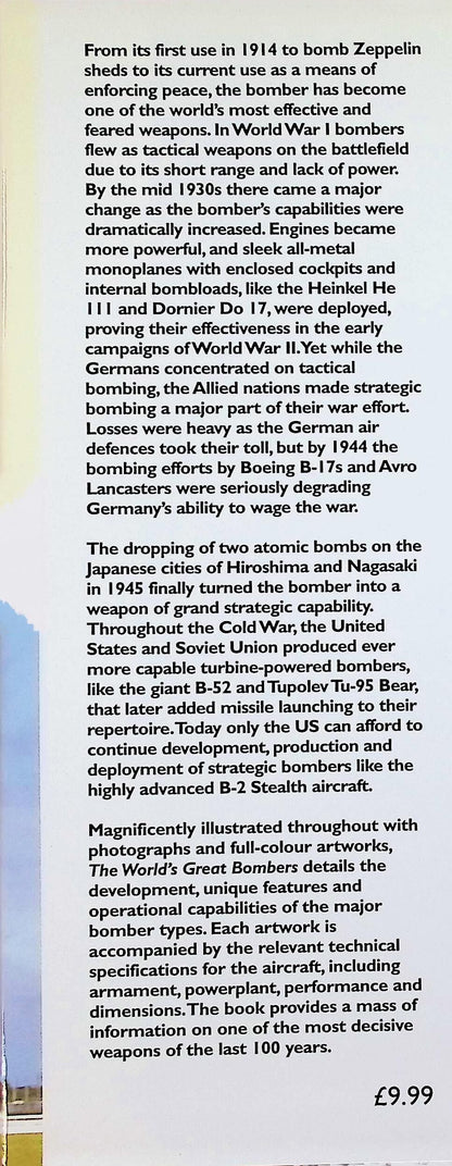 The World's Great Bombers: 2005 hardback