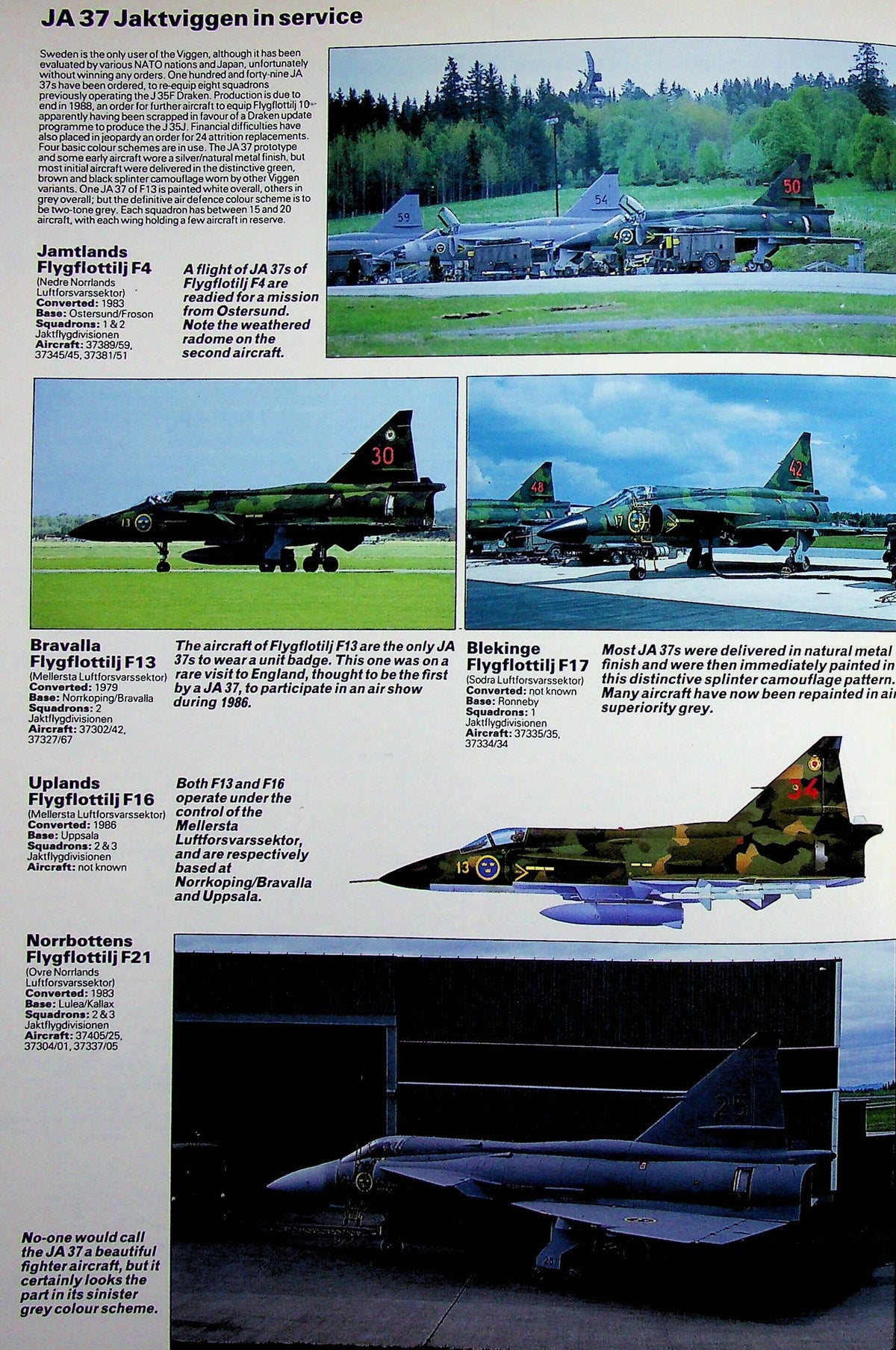 The World's Great Interceptor Aircraft: Chris Marshall 1989 First Edition Hardback Fine